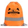 Hi-Vis Stafford Drawstring Tote Backpack Thumbnail