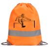 Hi-Vis Stafford Drawstring Tote Backpack Thumbnail