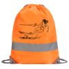 Hi-Vis Stafford Drawstring Tote Backpack Thumbnail