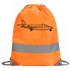 Hi-Vis Stafford Drawstring Tote Backpack Thumbnail