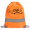 Hi-Vis Stafford Drawstring Tote Backpack Thumbnail