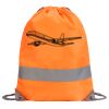 Hi-Vis Stafford Drawstring Tote Backpack Thumbnail