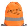 Hi-Vis Stafford Drawstring Tote Backpack Thumbnail
