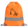 Hi-Vis Stafford Drawstring Tote Backpack Thumbnail