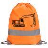 Hi-Vis Stafford Drawstring Tote Backpack Thumbnail