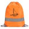 Hi-Vis Stafford Drawstring Tote Backpack Thumbnail
