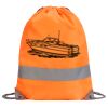 Hi-Vis Stafford Drawstring Tote Backpack Thumbnail