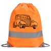 Hi-Vis Stafford Drawstring Tote Backpack Thumbnail