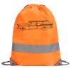 Hi-Vis Stafford Drawstring Tote Backpack Thumbnail