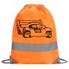 Hi-Vis Stafford Drawstring Tote Backpack Thumbnail