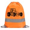 Hi-Vis Stafford Drawstring Tote Backpack Thumbnail