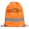 Hi-Vis Stafford Drawstring Tote Backpack Thumbnail
