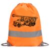 Hi-Vis Stafford Drawstring Tote Backpack Thumbnail