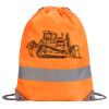 Hi-Vis Stafford Drawstring Tote Backpack Thumbnail