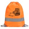 Hi-Vis Stafford Drawstring Tote Backpack Thumbnail