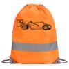 Hi-Vis Stafford Drawstring Tote Backpack Thumbnail