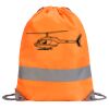 Hi-Vis Stafford Drawstring Tote Backpack Thumbnail