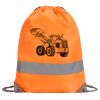 Hi-Vis Stafford Drawstring Tote Backpack Thumbnail