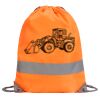 Hi-Vis Stafford Drawstring Tote Backpack Thumbnail