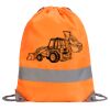 Hi-Vis Stafford Drawstring Tote Backpack Thumbnail
