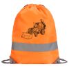 Hi-Vis Stafford Drawstring Tote Backpack Thumbnail