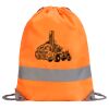 Hi-Vis Stafford Drawstring Tote Backpack Thumbnail