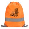 Hi-Vis Stafford Drawstring Tote Backpack Thumbnail