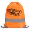 Hi-Vis Stafford Drawstring Tote Backpack Thumbnail
