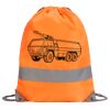 Hi-Vis Stafford Drawstring Tote Backpack Thumbnail