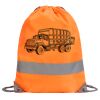 Hi-Vis Stafford Drawstring Tote Backpack Thumbnail