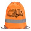 Hi-Vis Stafford Drawstring Tote Backpack Thumbnail