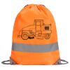 Hi-Vis Stafford Drawstring Tote Backpack Thumbnail