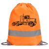 Hi-Vis Stafford Drawstring Tote Backpack Thumbnail