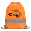 Hi-Vis Stafford Drawstring Tote Backpack Thumbnail