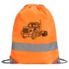 Hi-Vis Stafford Drawstring Tote Backpack Thumbnail