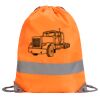 Hi-Vis Stafford Drawstring Tote Backpack Thumbnail