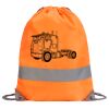 Hi-Vis Stafford Drawstring Tote Backpack Thumbnail