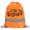 Hi-Vis Stafford Drawstring Tote Backpack Thumbnail