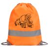 Hi-Vis Stafford Drawstring Tote Backpack Thumbnail