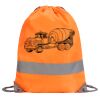 Hi-Vis Stafford Drawstring Tote Backpack Thumbnail