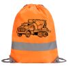 Hi-Vis Stafford Drawstring Tote Backpack Thumbnail