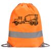Hi-Vis Stafford Drawstring Tote Backpack Thumbnail