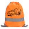Hi-Vis Stafford Drawstring Tote Backpack Thumbnail