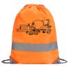 Hi-Vis Stafford Drawstring Tote Backpack Thumbnail