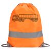 Hi-Vis Stafford Drawstring Tote Backpack Thumbnail