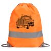Hi-Vis Stafford Drawstring Tote Backpack Thumbnail