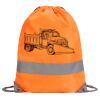 Hi-Vis Stafford Drawstring Tote Backpack Thumbnail