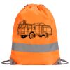 Hi-Vis Stafford Drawstring Tote Backpack Thumbnail