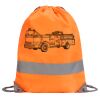 Hi-Vis Stafford Drawstring Tote Backpack Thumbnail