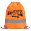 Hi-Vis Stafford Drawstring Tote Backpack Thumbnail